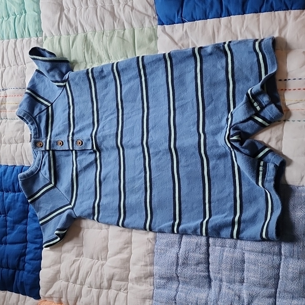 Janie & Jack one piece short set size 18-24 months
